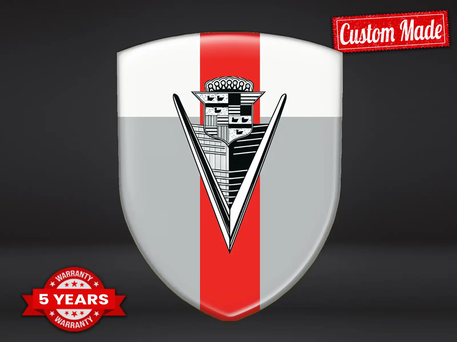 Cadillac Silikon Abzeichen Logo Tuning Racing Domes Edition